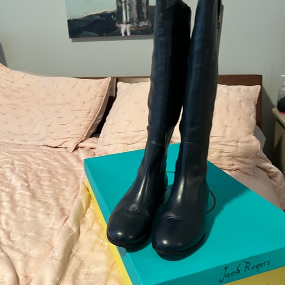 Jack Rogers Blue Parker Riding Boots size 9 - Picture 3 of 10